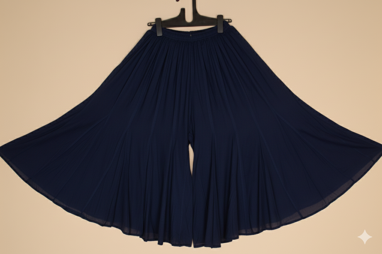 Flared Kali Palazzo | Wide-Leg Garara