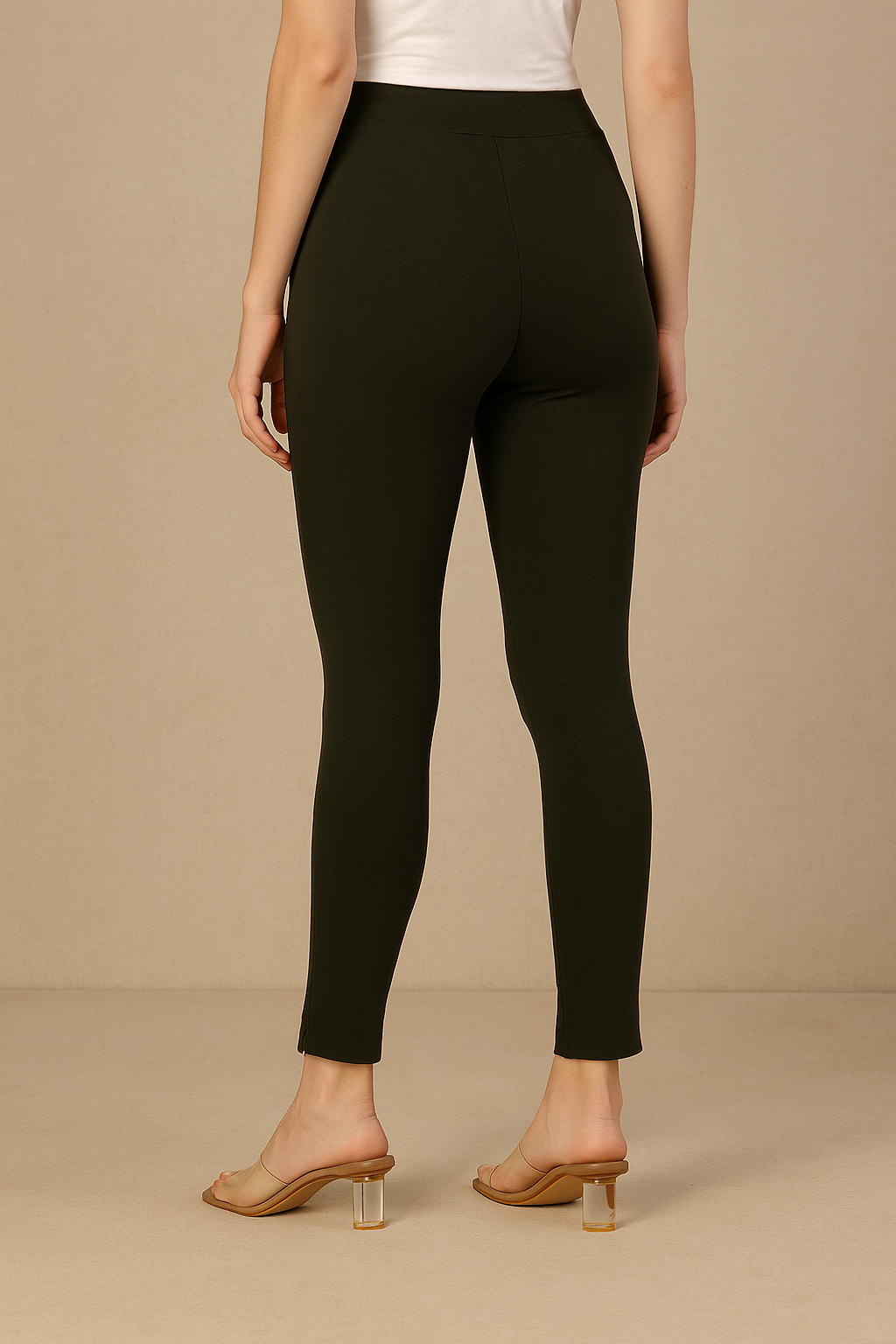 Women’s Straight Pants with Side Slit and Zipper Pocket– Multiple Colors 4XL TO 5XLSizes