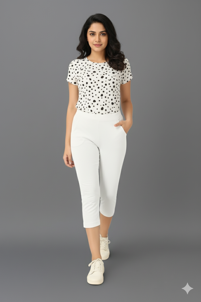 Capri Pant – Women’s Stretchable Mid-Calf Bottoms