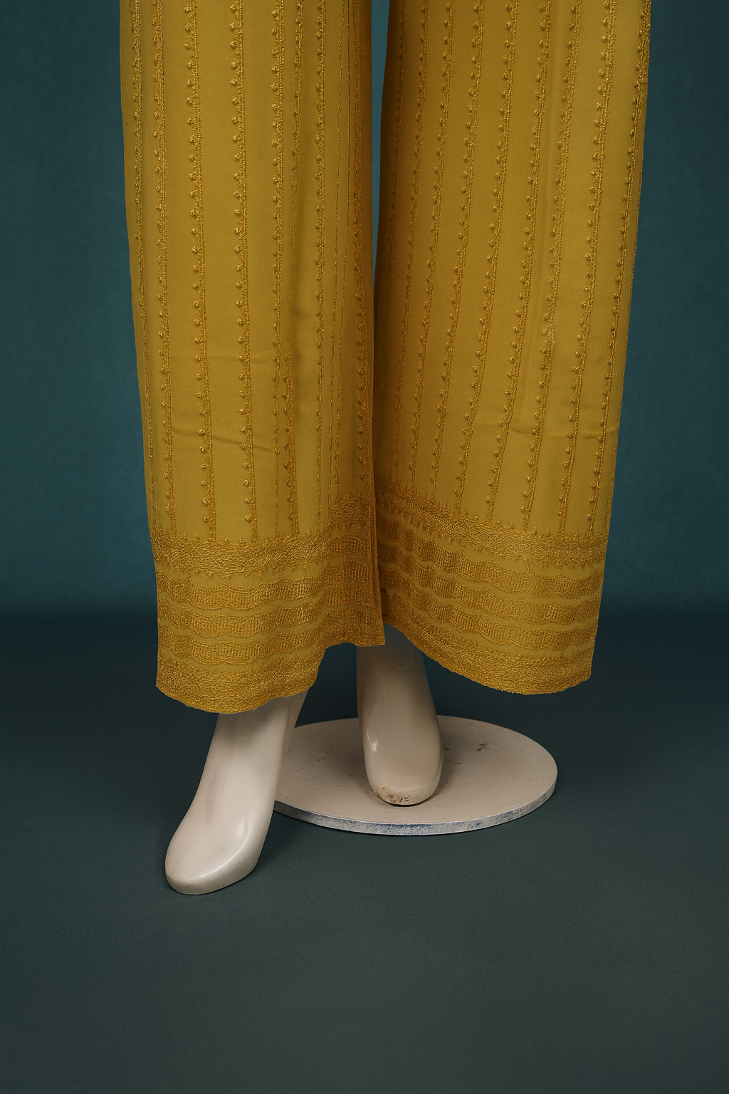 Palazzo Pants | Tower Collection | Embroidered Work