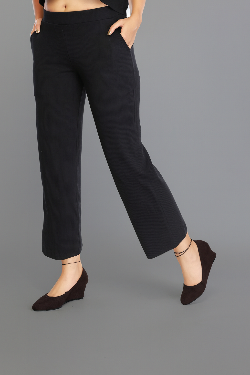 Flexi Rib Long Pant – Women’s Stretchable Comfort Bottoms