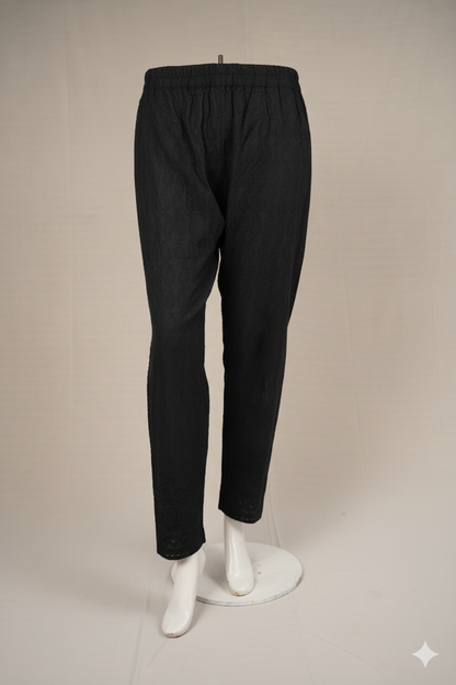 Chikankeri Pant – Women’s Rayon Embroidered Makai Pants