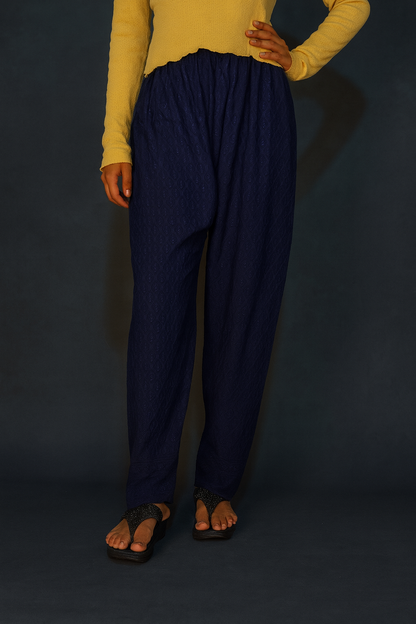 Makai Pants – Women’s 14 GM Embroidered Elastic Pants | Chikankari pants