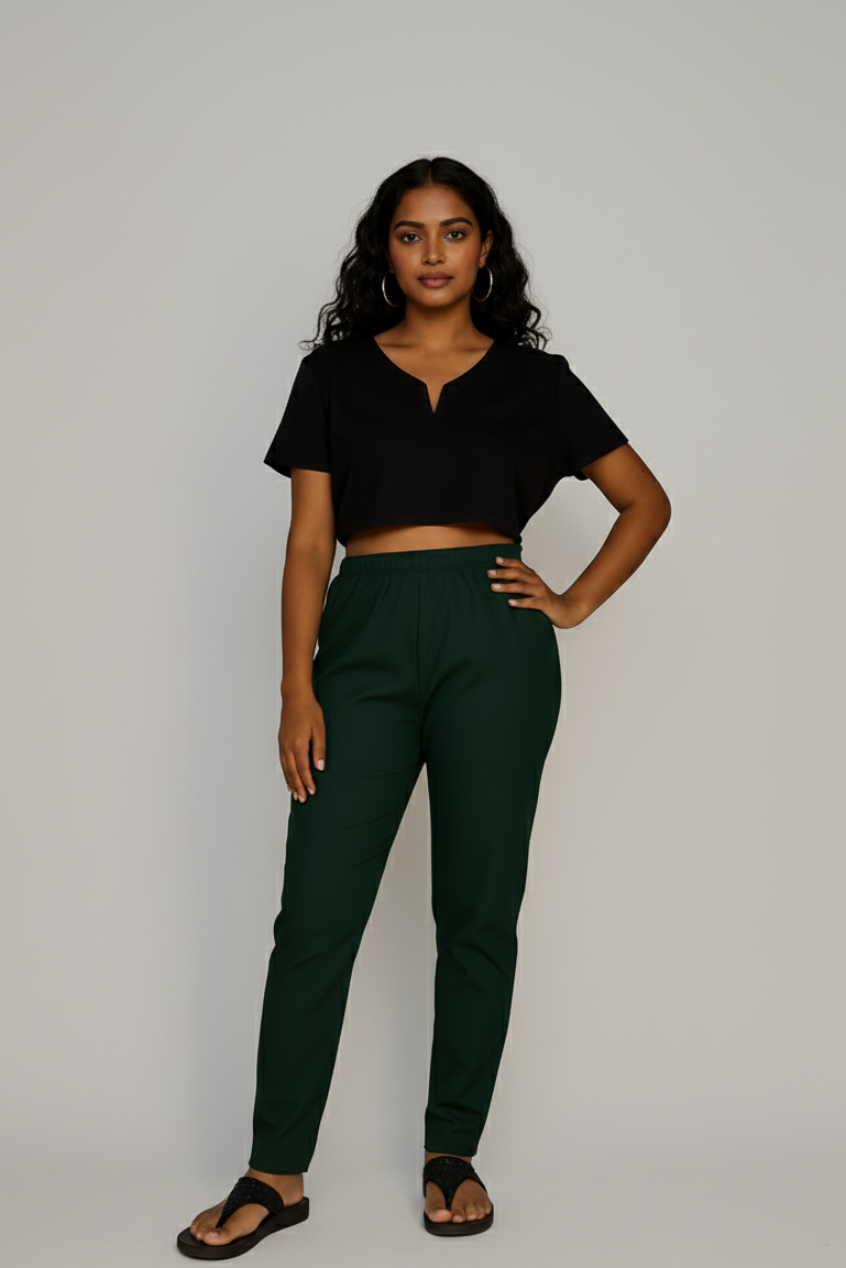 Kurti Pants – Reyon Lycra Stretch Fabric