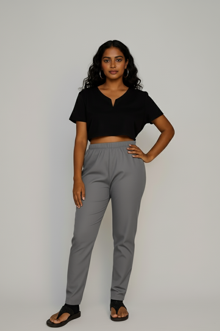 Kurti Pants – Reyon Lycra Stretch Fabric