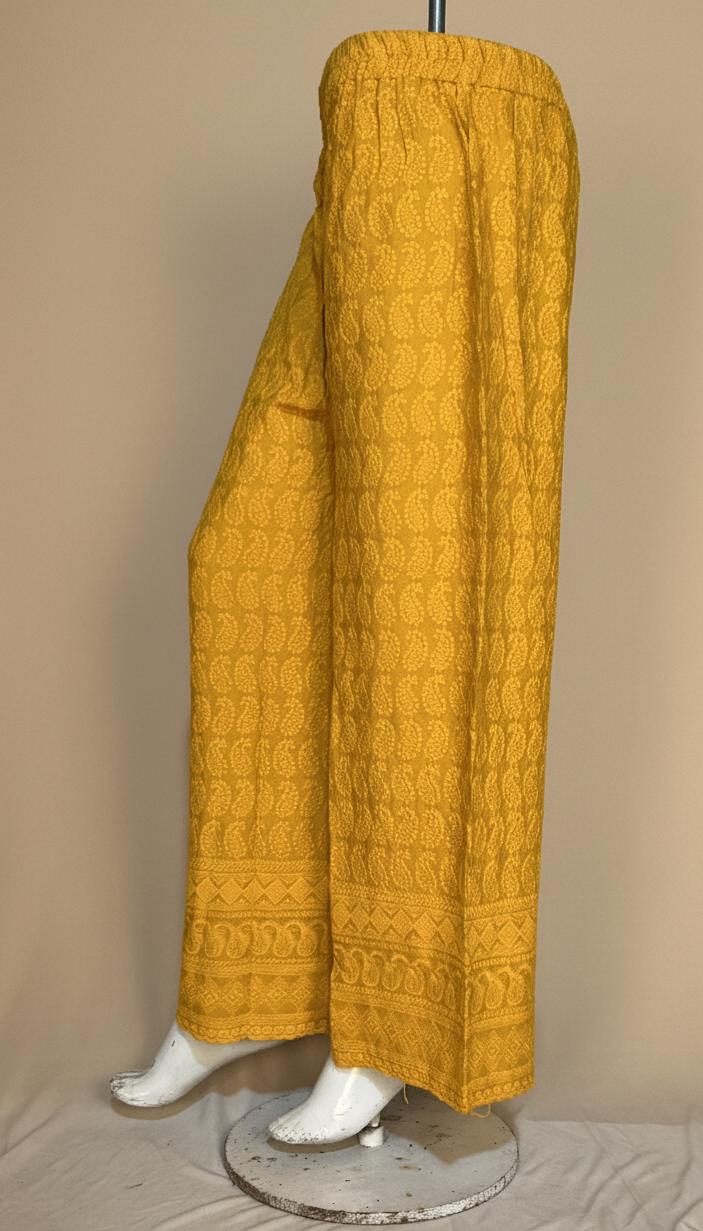 Reyon Palazzo – Women’s Kairi Embroidered Wide-Leg