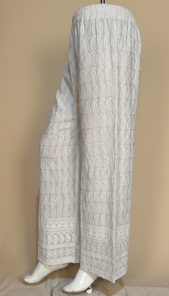 Reyon Palazzo – Women’s Kairi Embroidered Wide-Leg