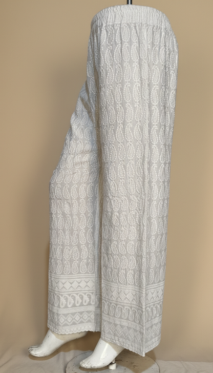 Reyon Palazzo – Women’s Kairi Embroidered Wide-Leg