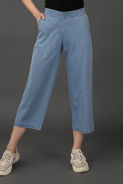 Denim Flare Pant – Women’s Wide-Leg Casual Jeans