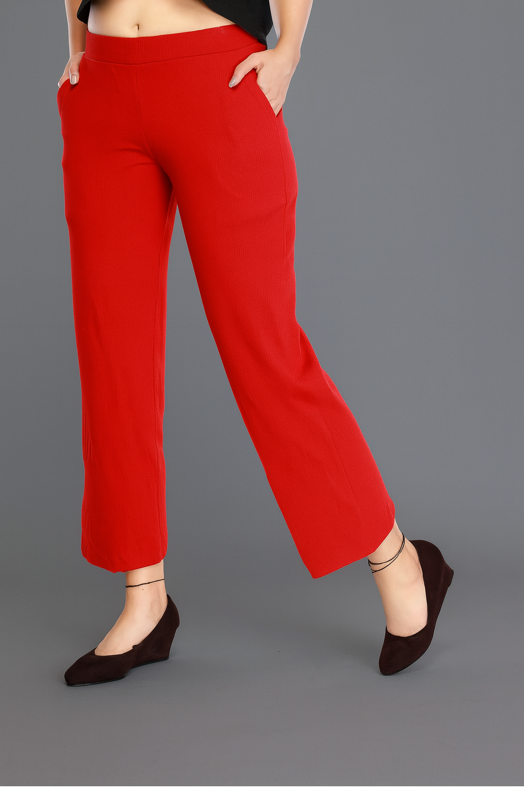 Flexi Rib Long Pant – Women’s Stretchable Comfort Bottoms