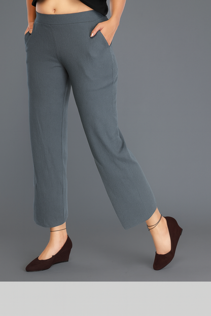 Flexi Rib Long Pant – Women’s Stretchable Comfort Bottoms