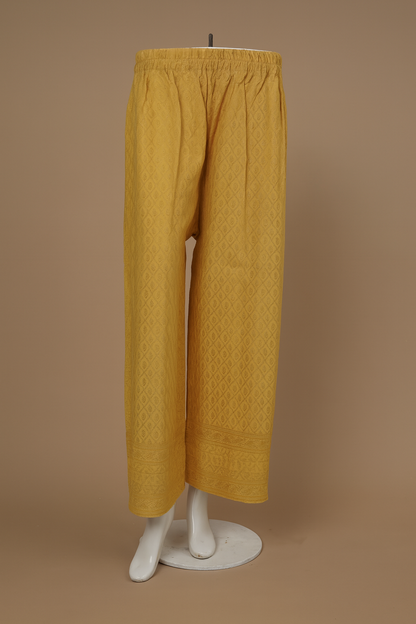 Palazzo Pants | Chikankari | Makai Embroidery