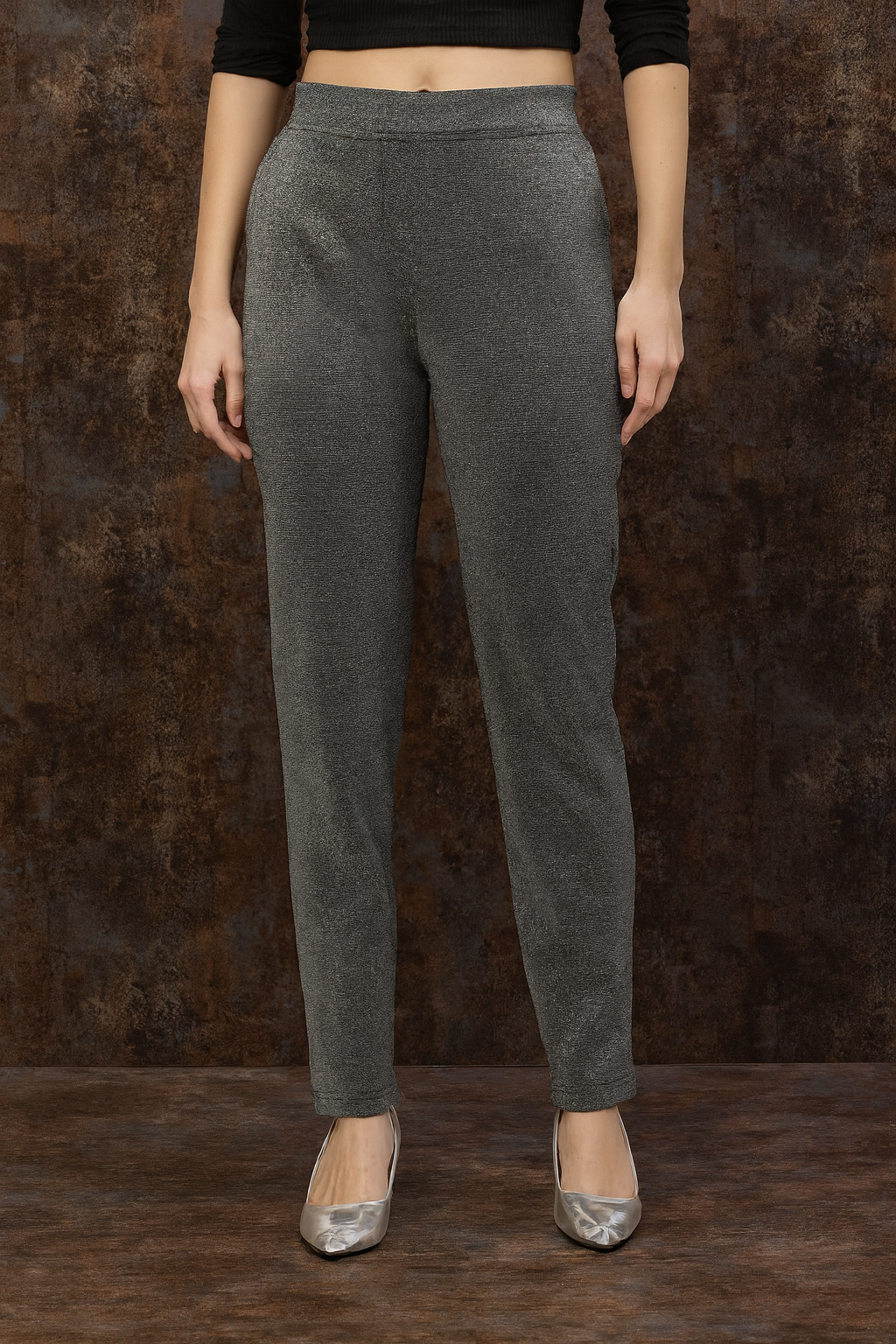 Shiny Pant – Women’s Stylish Glitter Bottoms