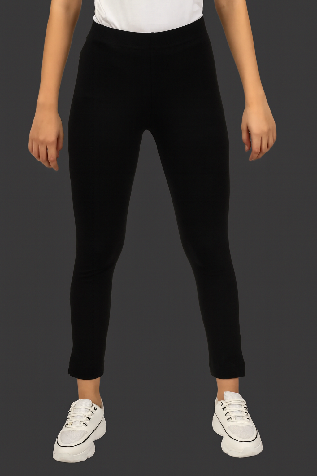 Women’s Straight Pants with Side Slit and Zipper Pocket– Multiple Colors XL TO 3XLSizes