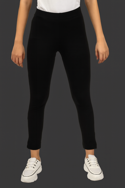 Women’s Straight Pants with Side Slit and Zipper Pocket– Multiple Colors XL TO 3XLSizes