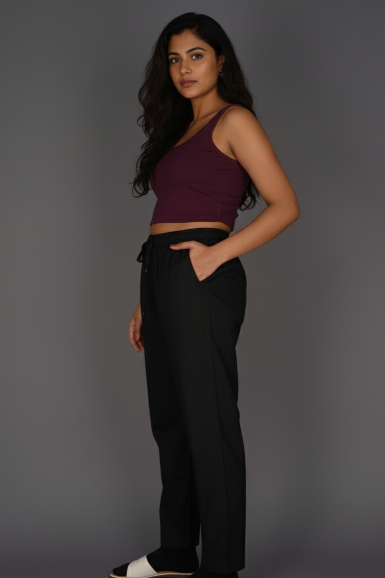 Regular Fit Pants –Women’s Everyday Comfort Bottoms[6XL-7XL]