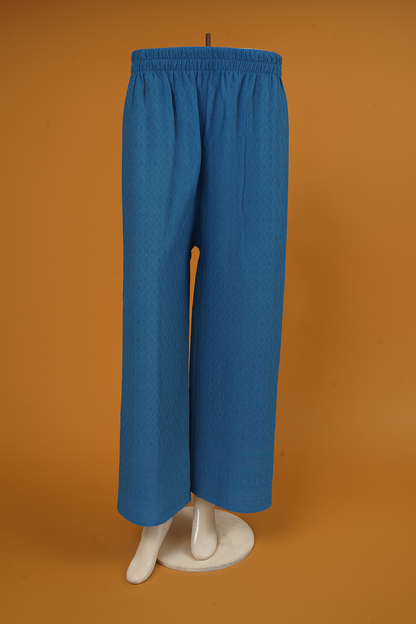 Palazzo Pants | Chikankari | Makai Embroidery