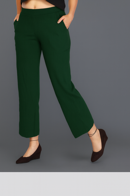 Flexi Rib Long Pant – Women’s Stretchable Comfort Bottoms