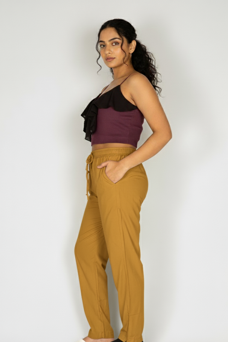 Regular Fit Pants –Women’s Everyday Comfort Bottoms[4XL-5XL]