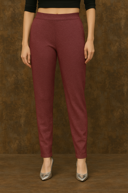 Shiny Pant – Women’s Stylish Glitter Bottoms
