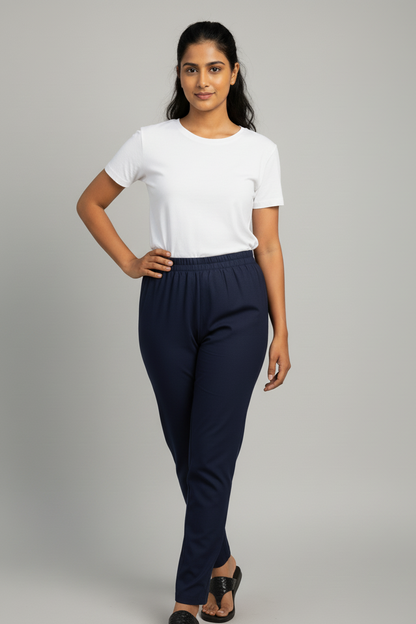 Kurti Pants – Reyon Lycra Stretch Fabric