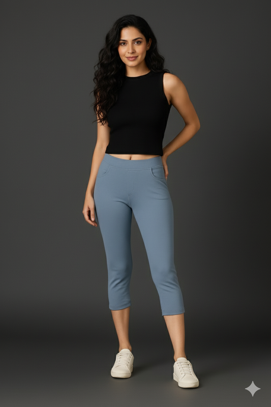 Crop Pant – Women’s Stretchable Ankle-Length Bottoms