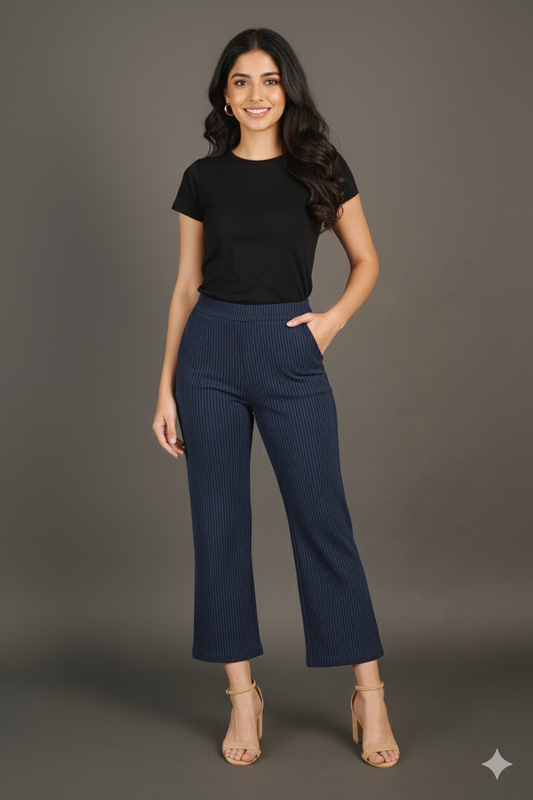 Flexi Rib Long Pant – Women’s Stretchable Comfort Bottoms