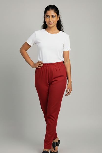 Kurti Pants – Reyon Lycra Stretch Fabric