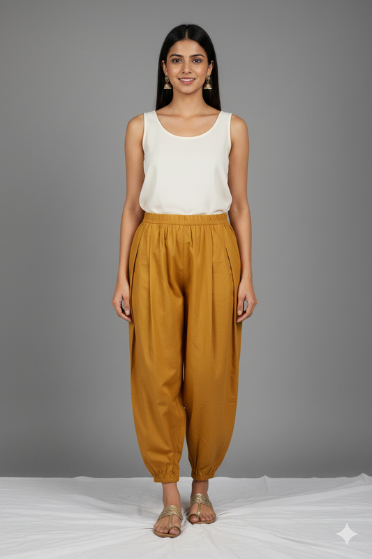 SOLID HAREM PANTS / YOGA PANTS