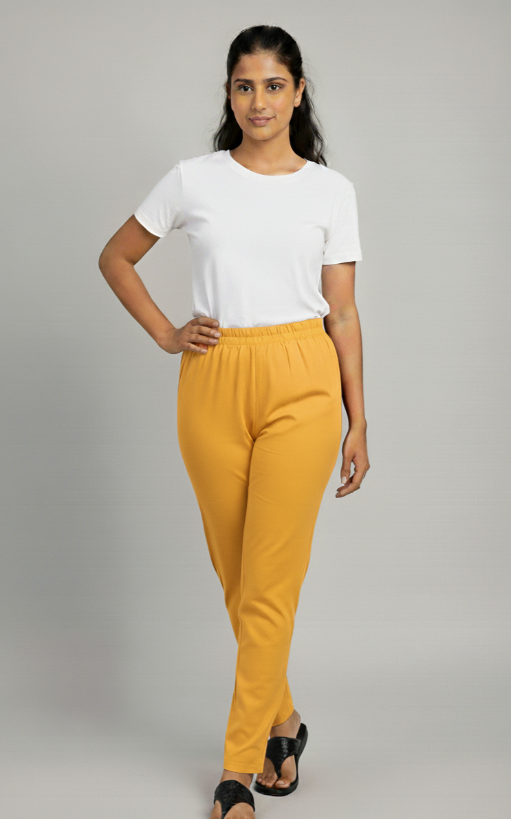 Kurti Pants – Reyon Lycra Stretch Fabric